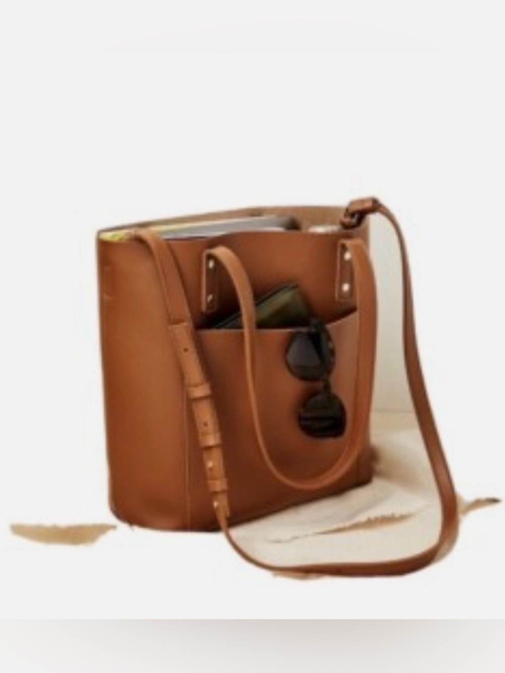 Henny & Lev Vegan Leather 2-in-1 Everyday Tote